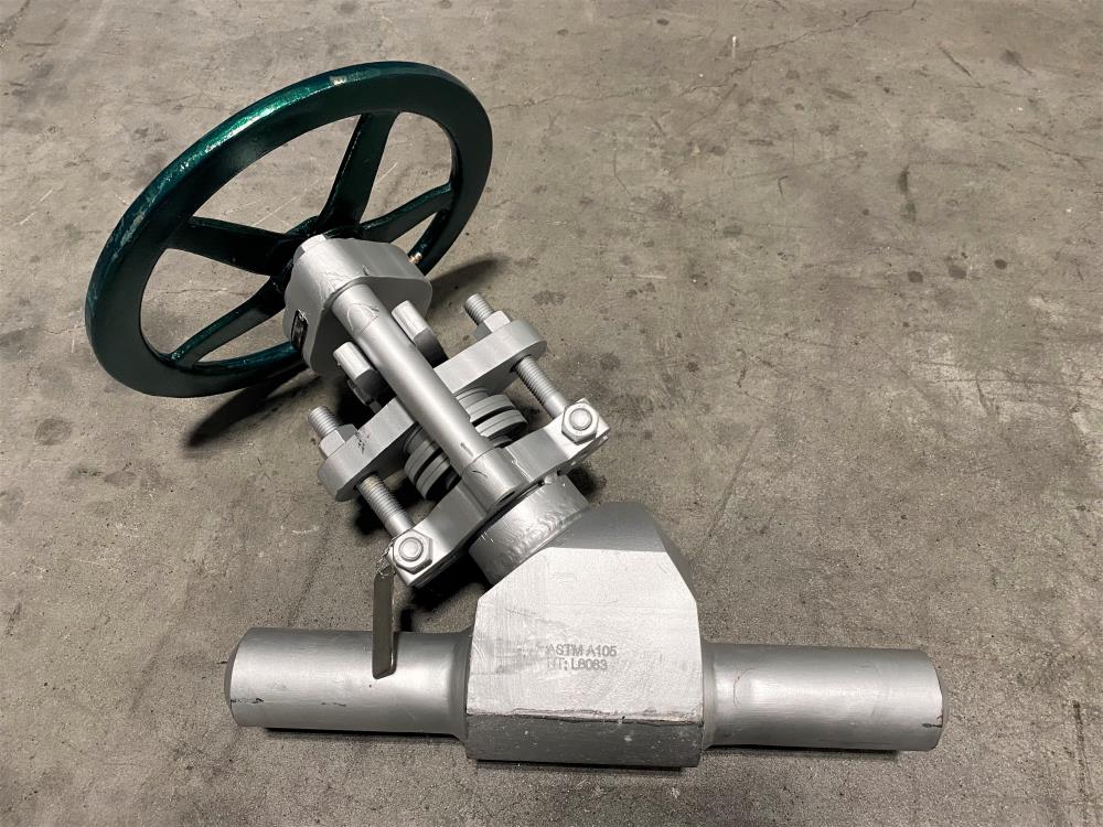 Xanik 1-1/2" A105 Y Pattern Globe Valve